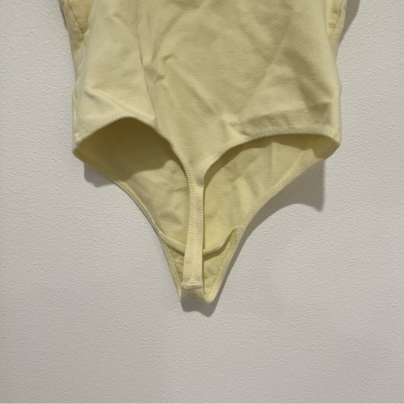 Aritzia Sunday Best Yellow Bodysuit - Picture 3 of 6